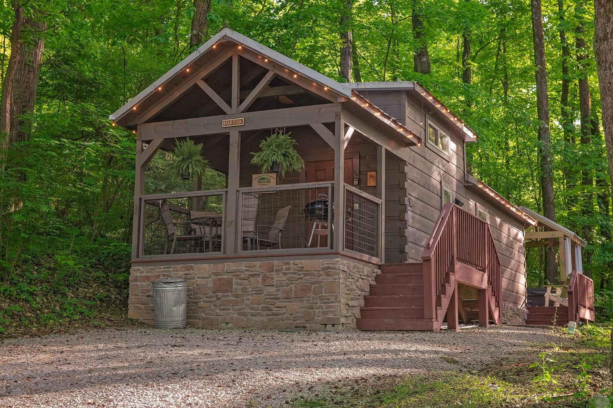 Martha Cabin Tiny Cabin By Downtown Chattanooga Bagian luar foto