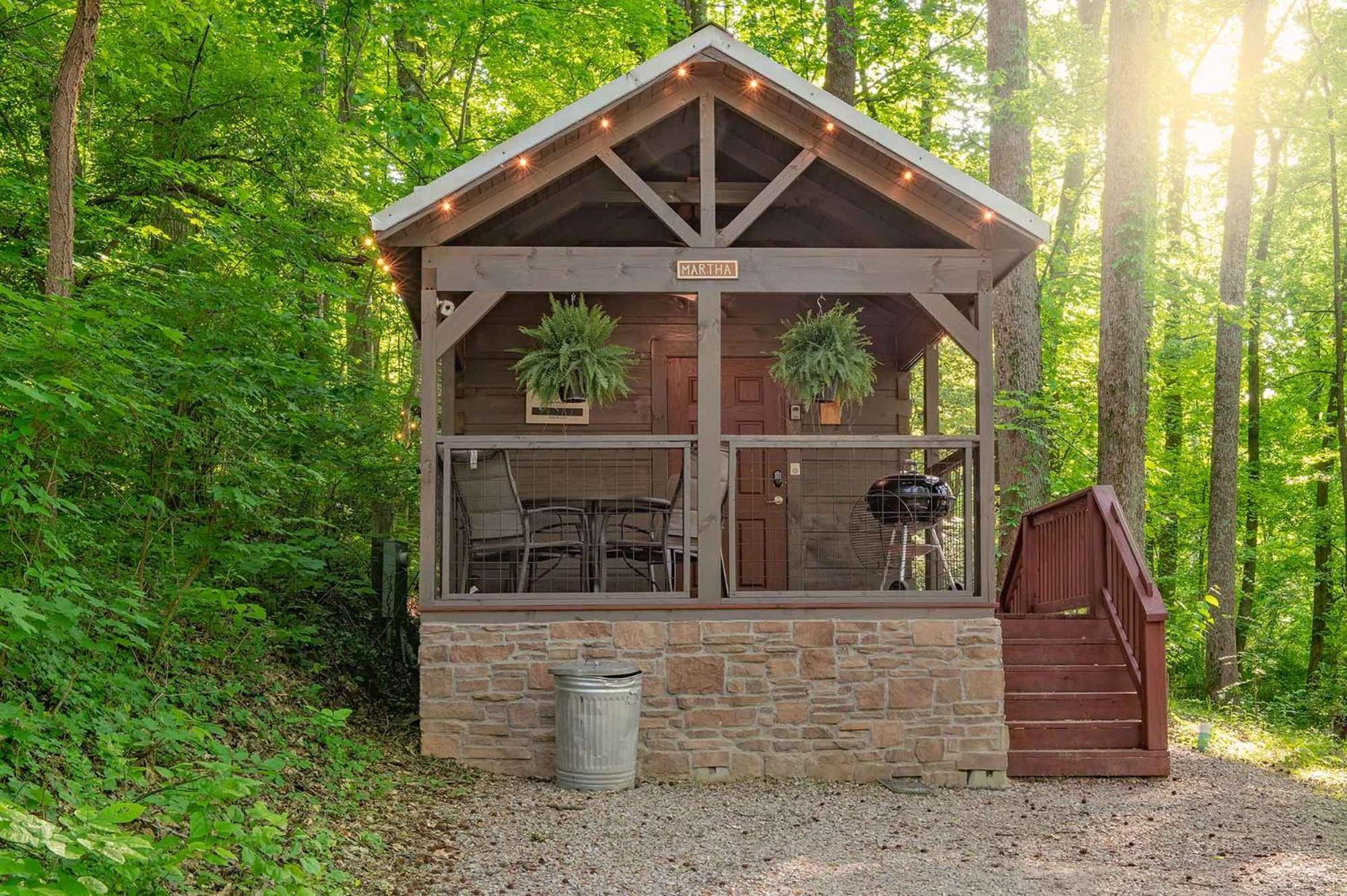 Martha Cabin Tiny Cabin By Downtown Chattanooga Bagian luar foto